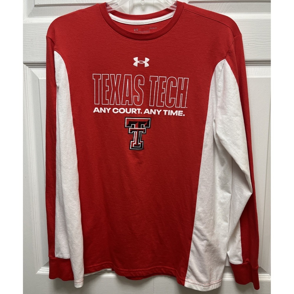 Texas Tech Red Raiders Mens Under Armour Basketball OT 2.0 Lg Shooting T-Shirt